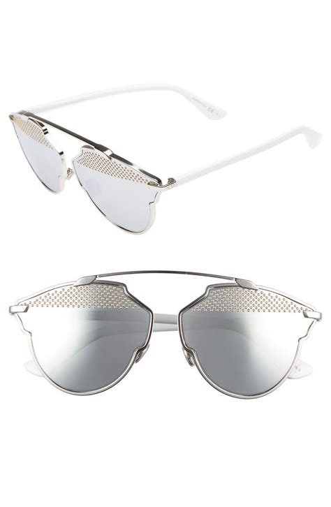 Dior Women's 59mm So Real Stud Brow Bar Sunglasses In 0rhl 